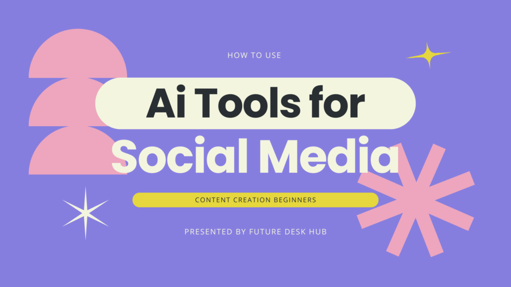 AI tools for social media content creation beginners